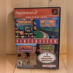 namco Museum for PlayStation 2 - Black Case Used